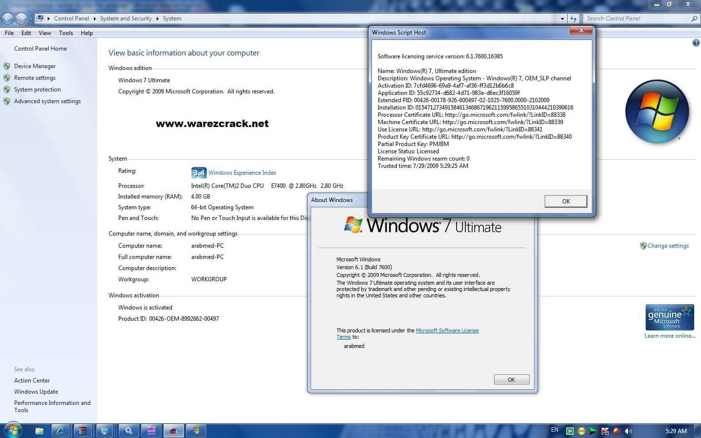 Dell Windows 7 Professional Product Key Generator